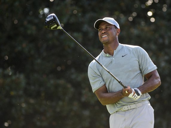 Tiger Woods à l'aise sur le green d'Atlanta © KEYSTONE/FR69715 AP/JOHN AMIS