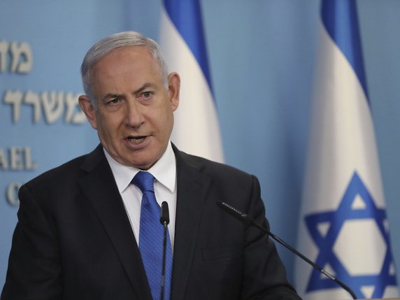 Pour le premier ministre israélien Benjamin Netanyahu, il s'agit d'un accord qui représente une "nouvelle ère" pour le monde arabe et Israël. © KEYSTONE/AP/Abir Sultan