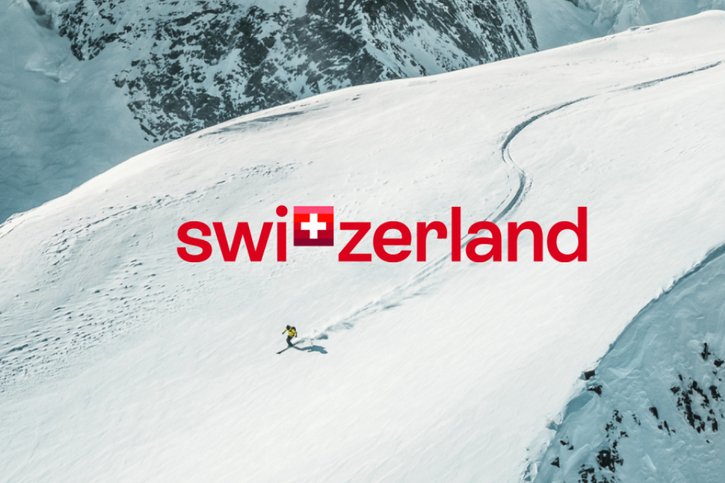 Pour Suisse Tourisme, le nouveau logo "Switzerland" - exclusivement en anglais – "constitue la base logique pour la marque de la destination de vacances et de voyage qu’est la Suisse". © ST