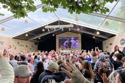 Fribourg: La fan zone des Grand-Places a vibré avec l’équipe de Suisse
