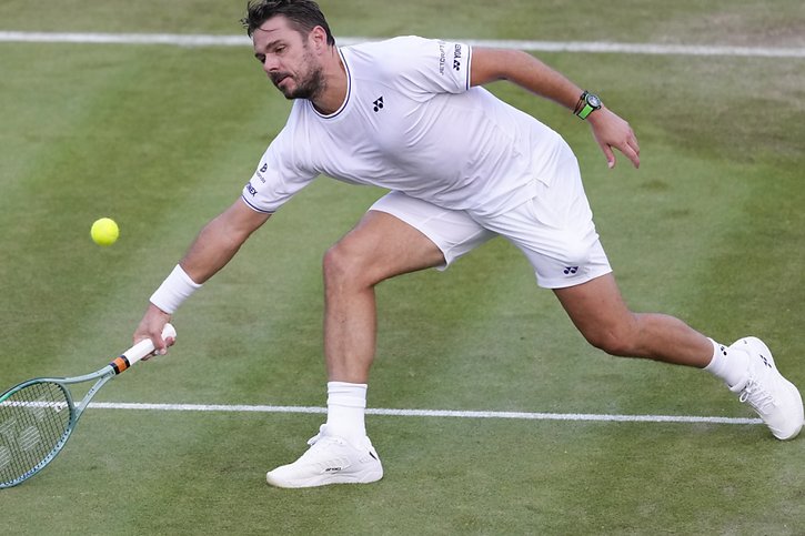 Pas de miracle pour Wawrinka sur le gazon de Wimbledon © KEYSTONE/AP/Kirsty Wigglesworth