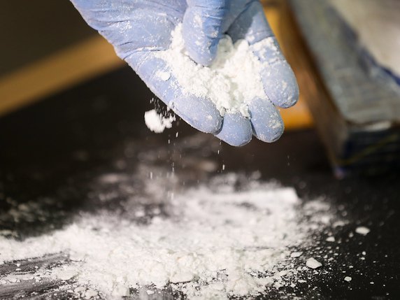 La police zurichoise a saisi six kilos de cocaïne d'une valeur d'un demi-million de francs (photo prétexte). © KEYSTONE/DPA dpa/A4281/_CHRISTIAN CHARISIUS