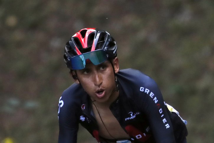 Egan Bernal impressionnant sur les routes du Giro © KEYSTONE/AP/CHRISTOPHE ENA