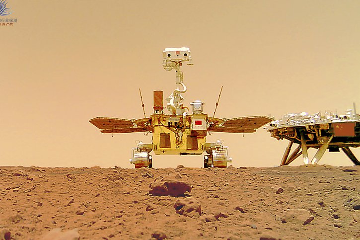 Robots chinois sur Mars. © KEYSTONE/AP