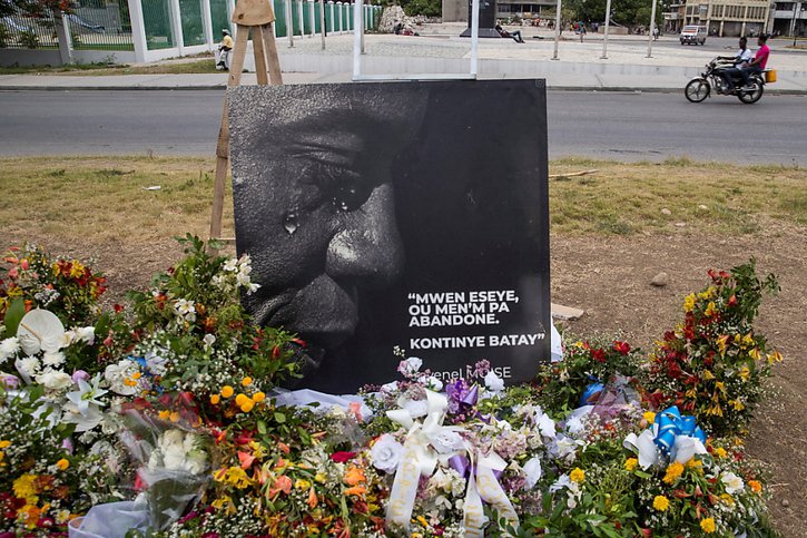 Le président haïtien Jovenel Moïse a été assassiné il y a neuf jours à son domicile par un commando armé (archives). © KEYSTONE/EPA/Orlando Barria