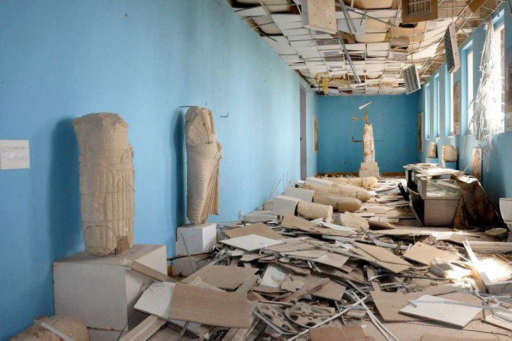 Les antiquités irakiennes sont pillées depuis des décennies, à la faveur des multiples conflits qu'a connus le pays, et notamment l'invasion américaine de 2003 (image d'illustration). © KEYSTONE/AP SANA/UNCREDITED
