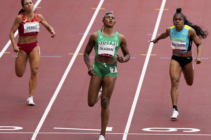 Blessing Okagbare a été suspendue pour dopage © KEYSTONE/AP/Charlie Riedel