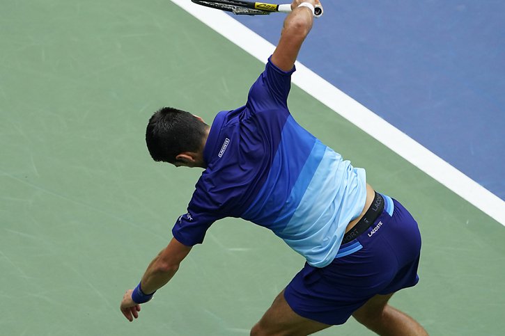 Novak Djokovic a manqué sa finale dimanche à Flushing Meadows © KEYSTONE/AP/Seth Wenig