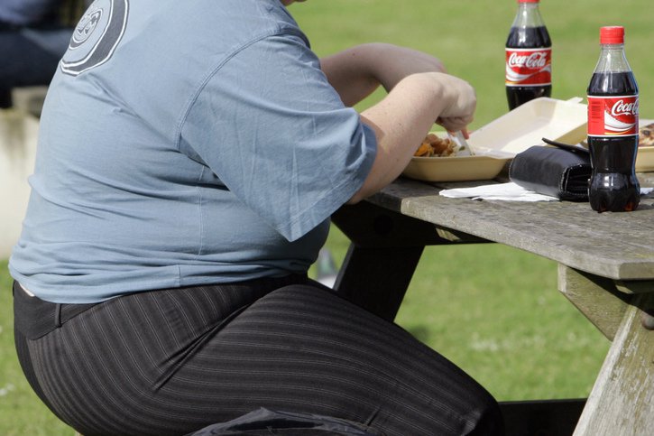 Le Texas et l'Iowa ont rejoint la liste des Etats où au moins 35% de la population est obèse (image d'illustration). © KEYSTONE/AP/KIRSTY WIGGLESWORTH
