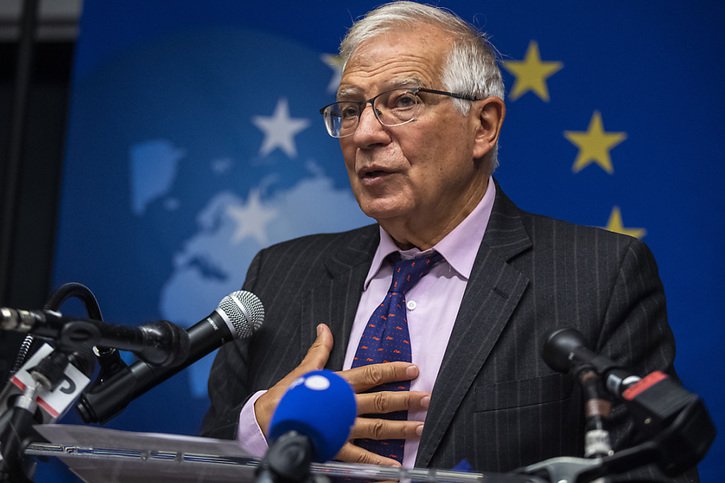 C'est un "soutien clair" à la France, selon Josep Borrell. © KEYSTONE/AP/Brittainy Newman