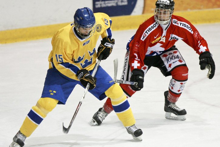 Sebastian Wännström lors d'un tournoi avec l'équipe de Suède en 2008. © KEYSTONE/FR126674 AP/Todd Bissonette