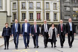 Le Conseil d'Etat fribourgeois dresse le bilan de la législature