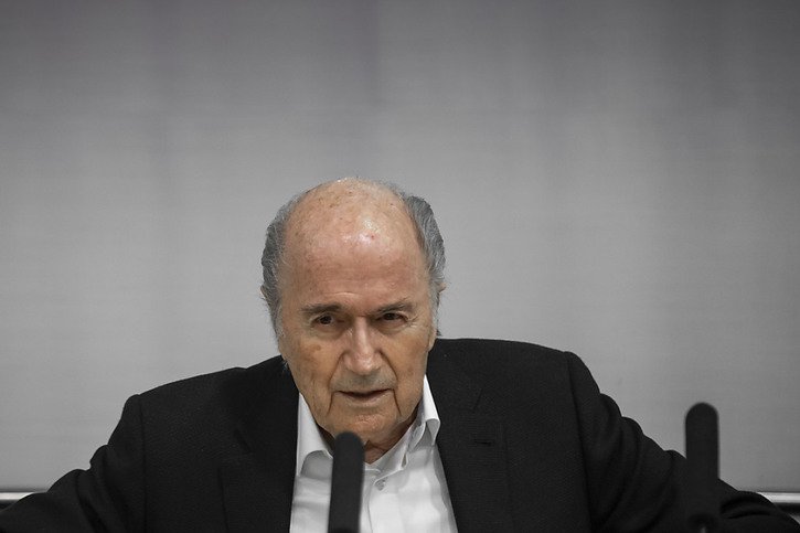 Sepp Blatter a été entendu jeudi et vendredi à Zurich comme témoin dans l'enquête française sur l'attribution controversée du Mondial-2022 au Qatar (archives). © KEYSTONE/TI-PRESS/PABLO GIANINAZZI