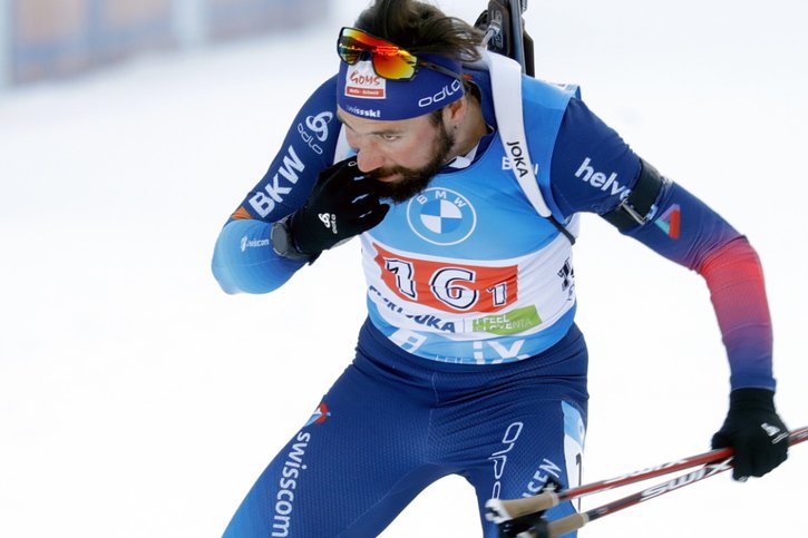 Weger a terminé 15e du sprint d'Östersund © KEYSTONE/EPA/ANTONIO BAT