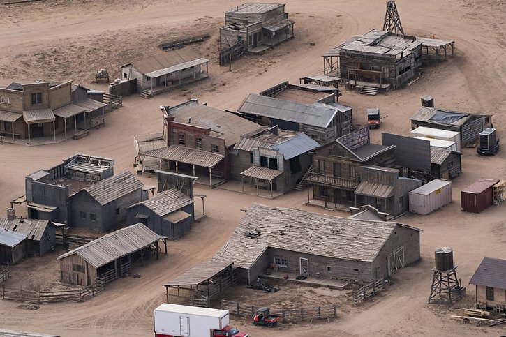 Le tournage du western "Rust" avait lieu près de Santa Fe, dans le Nouveau-Mexique (archives). © KEYSTONE/AP/Jae C. Hong