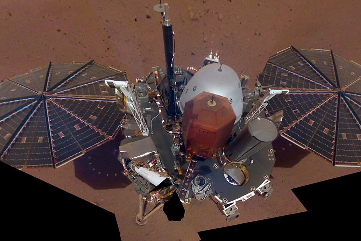 InSight a cartographié Mars pendant quatre ans grâce à son sismomètre (archives). © KEYSTONE/AP
