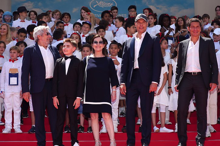 Le film d'animation "Le Petit Nicolas - Qu'est-ce qu'on attend pour être heureux ?" avait été présenté hors compétition au festival de Cannes en mai. © KEYSTONE/EPA/CLEMENS BILAN