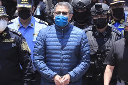 L'ex-président du Honduras, soupçonné de trafic de drogue, extradé
