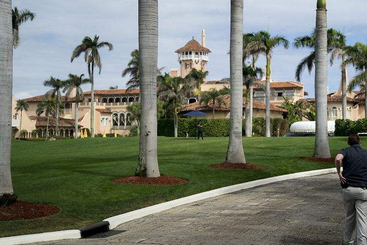La célèbre résidence de Donald Trump en Floride se trouve à Mar-a-Lago (archives). © KEYSTONE/AP/ANDREW HARNIK