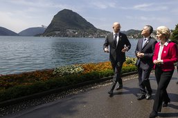Poutine ordonne de continuer la guerre, conférence en Suisse