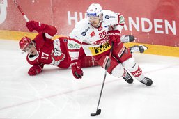 Hockey: Sandro Schmid et David Aebischer convoqués avec l'équipe de Suisse