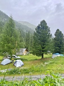 Une nuit au camping d'Arolla, le plus haut d'Europe