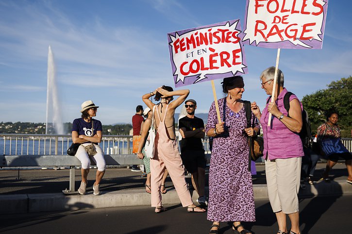 Les Femmes socialistes dénoncent "une gifle pour toutes les femmes" (archives). © KEYSTONE/VALENTIN FLAURAUD