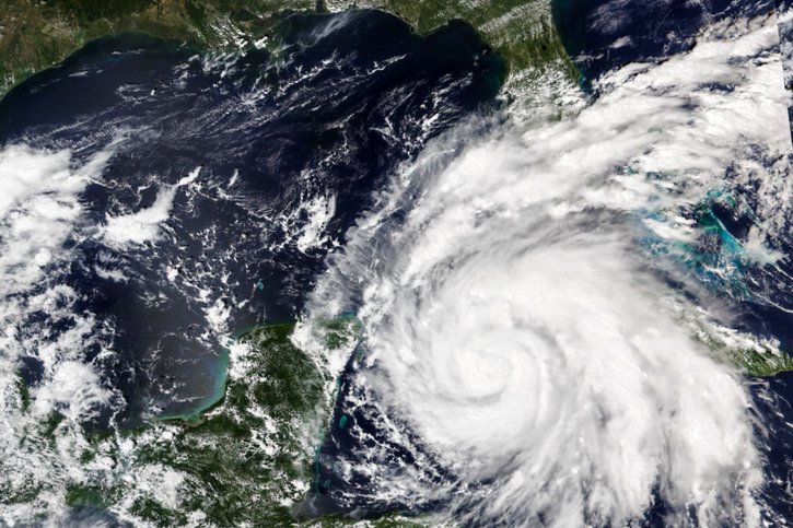 L'ouragan Ian, photographié par la NASA alors qu'il s'apprêtait à toucher Cuba. © KEYSTONE/AP