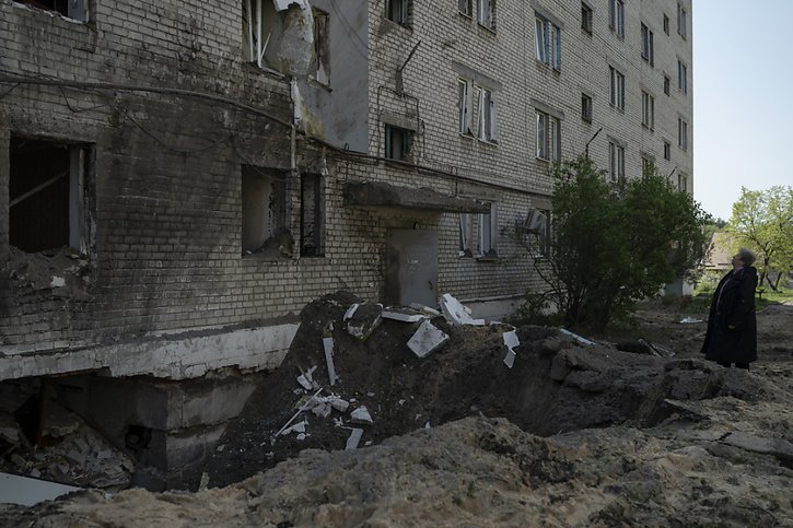 L'Ukraine a annoncé dimanche avoir repris la ville de Lyman, dans la région de Donetsk annexée par la Russie (archives). © KEYSTONE/AP/LEO CORREA