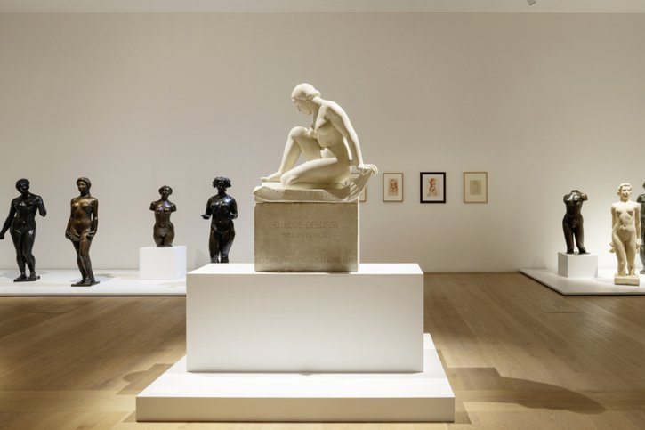Plus de 140 oeuvres d'Aristide Maillol, essentiellement des sculptures, sont exposées au Kunsthaus de Zurich jusqu'au 22 janvier. © Kunsthaus Zurich