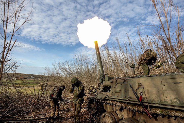 Les combats les plus intenses en Ukraine se trouvent à nouveau dans le Donbass (archives). © KEYSTONE/EPA/ALESSANDRO GUERRA