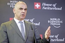 Affaire des fuites: Alain Berset rattrapé jusqu’à Davos