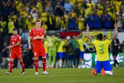 Les notes (décalées) de l'équipe de Suisse face au Brésil