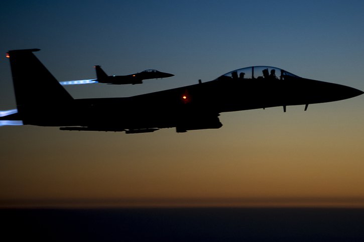 Les Etats-Unis ont indiqué avoir effectué des "frappes aériennes de précision" en riposte à une attaque de drone. (Image prétexte) © KEYSTONE/AP U.S. Air Force/MATTHEW BRUCH