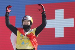 Mondiaux de Bakouriani: Mathilde Gremaud remporte l'or dans le slopestyle