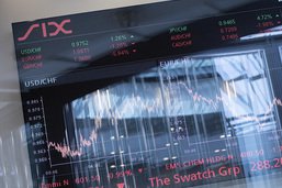 La Bourse suisse en hausse après les annonces sur Credit Suisse