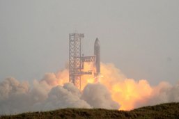 Le pas de tir de SpaceX ébranlé par le décollage de Starship