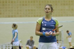 Badminton: Lucie Amiguet réalise une transition douce à Tavel-Fribourg