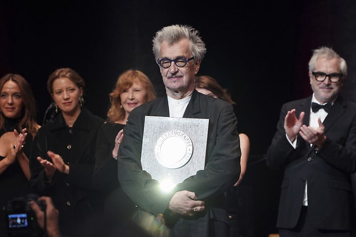 Wim Wenders a présenté ses deux nouveaux films au festival de Lyon. © KEYSTONE/AP/Laurent Cipriani