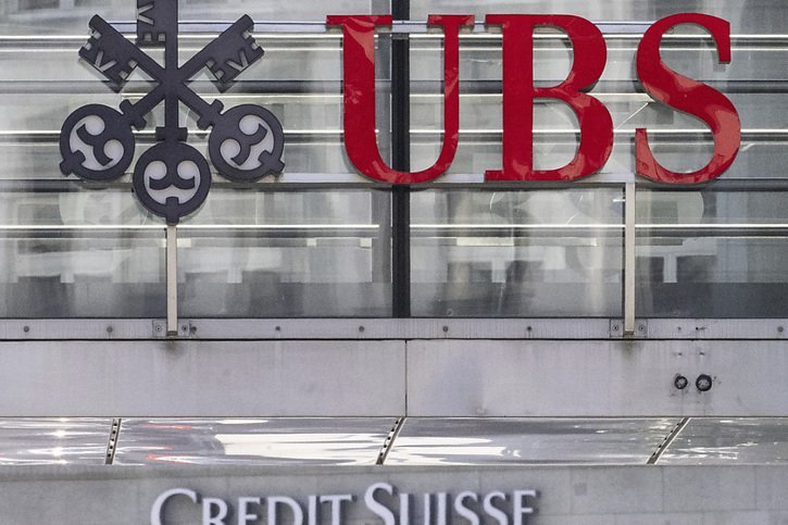 UBS annonce la couleur dans la gestion de fortune. © KEYSTONE/AP/Ennio Leanza