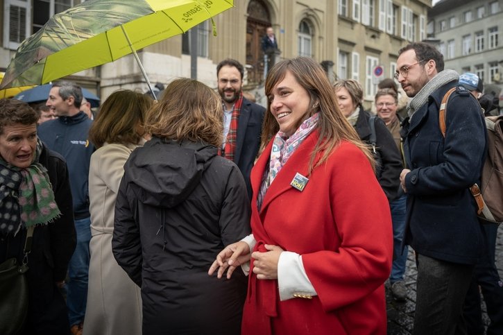 Alizée Rey, députée et conseillère communale à Villars-sur-Glâne, n’a pas créé la surprise au second tour de l’élection au Conseil des Etats. © Alain Wicht