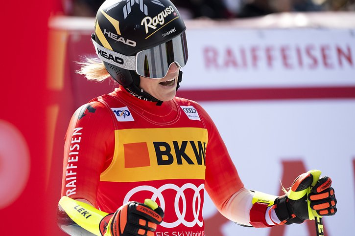 Avec l'annulation du premier Super-G, Lara Gut-Behrami perdu une occasion de prendre des points en Coupe du monde © KEYSTONE/ALESSANDRO DELLA VALLE