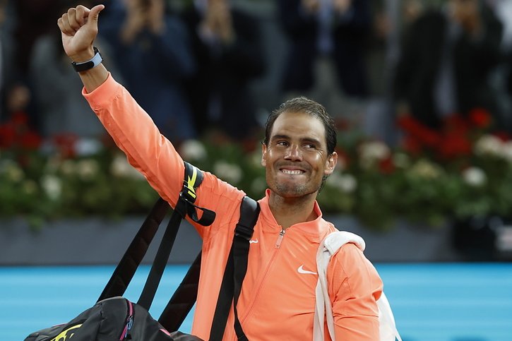 Nadal a fait ses adieux au public madrilène © KEYSTONE/EPA/Chema Moya