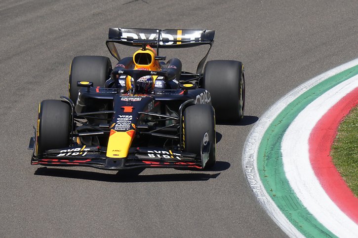 Max Verstappen: une nouvelle pole position à son actif © KEYSTONE/AP/Luca Bruno