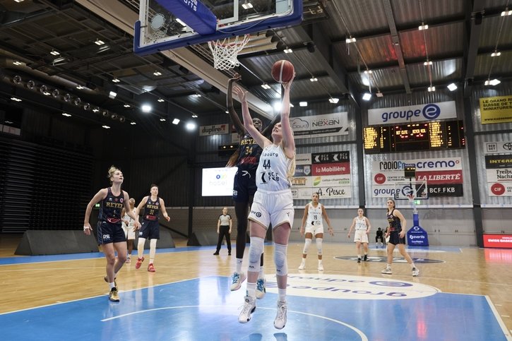 Basketball: Elfic Fribourg avec Montpellier