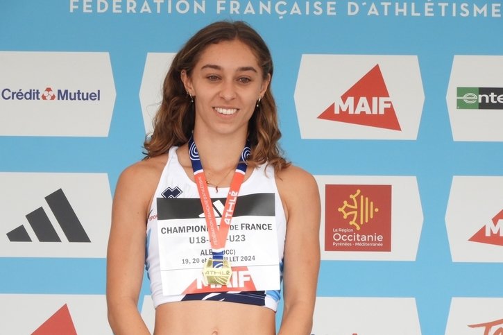 Iris Caligiuri: «C’est bizarre de me dire que je suis championne de France»