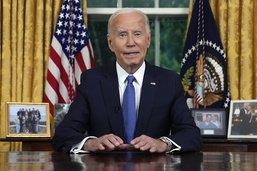Joe Biden explique son retrait par la nécessité d'"unir" son parti